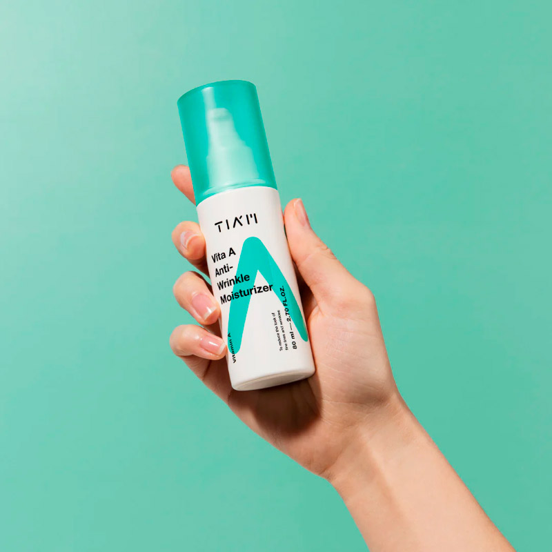 Увлажняющая крем-эмульсия против морщин с ретинолом TIAM Vita A Anti-Wrinkle Moisturizer 80мл
