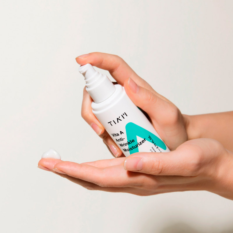 Увлажняющая крем-эмульсия против морщин с ретинолом TIAM Vita A Anti-Wrinkle Moisturizer 80мл