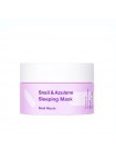 Успокаивающая ночная маска с муцином улитки и азуленом TIAM Snail Azulene Sleeping Mask 80мл Успокаивающая ночная маска с муцином улитки и азуленом TIAM Snail Azulene Sleeping Mask 80мл
