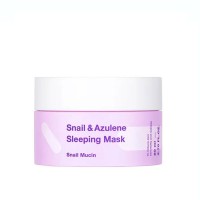 Успокаивающая ночная маска с муцином улитки и азуленом TIAM Snail Azulene Sleeping Mask 80мл