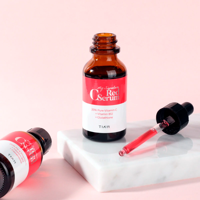 Осветляющая сыворотка с витамином С TIAM My Signature Red C Serum 30мл