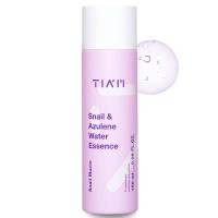 Тонер-эссенция с муцином улитки и азуленом TIAM Snail Azulene Water Essence 180мл