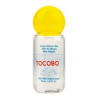 Миниатюра кислотного тонера Tocobo AHA BHA Lemon Toner 30мл