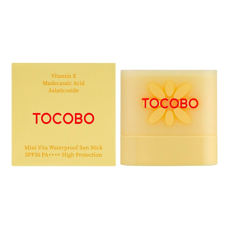 Миниатюра водостойкого солнцезащитного стика Tocobo Vita Waterproof Sun Stick Mini 11гр