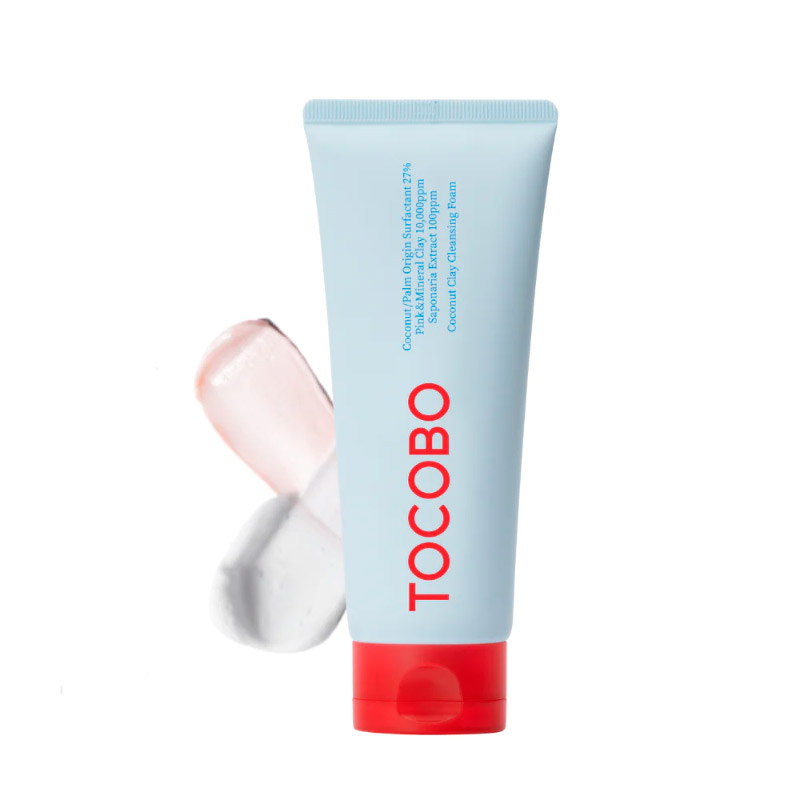 Пенка для глубокого очищения Tocobo Coconut Clay Cleansing Foam 150мл Пенка для глубокого очищения Tocobo Coconut Clay Cleansing Foam 150мл