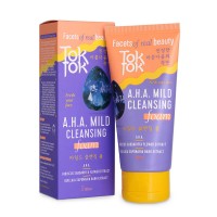 Мягкая очищающая пенка с AHA-кислотами TokTok A.H.A. Mild Cleansing Foam 200 мл