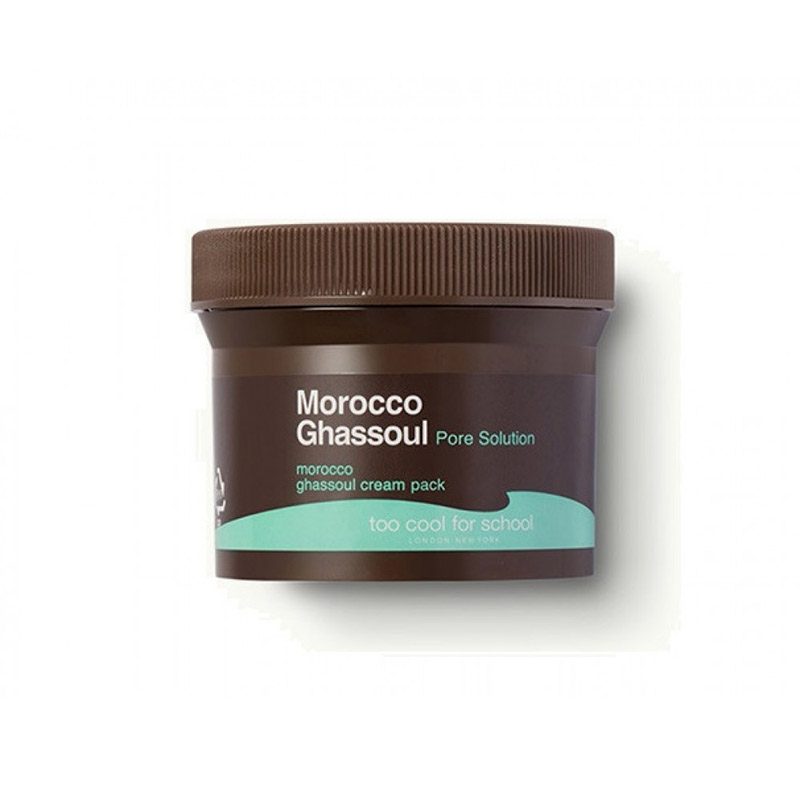 Глиняная маска для лица Too Cool For School Morocco Ghassoul Cream Pack 100 гр