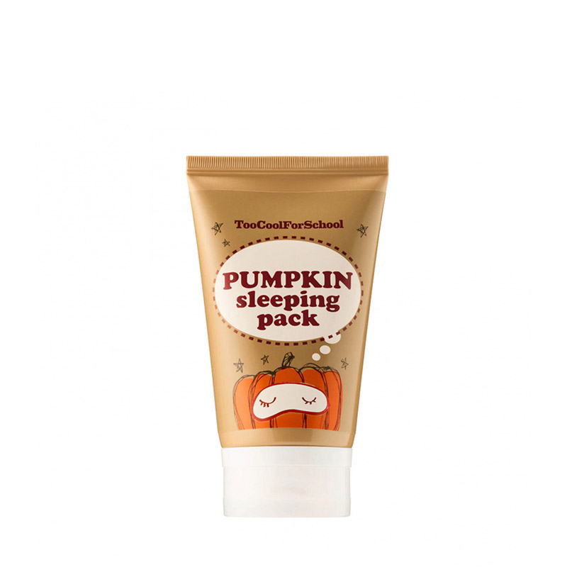 Миниатюра ночной маски с тыквой TOO COOL FOR SCHOOL Pumpkin Sleeping Pack 30 мл