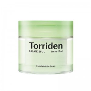 Гипоаллергенные очищающие пэды с центеллой Torriden﻿ Balanceful Cica Toner Pad 60шт
