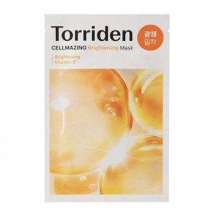 Тканевая маска для сияния кожи с витамином С Torriden Cellmazing Brightening Mask 26мл