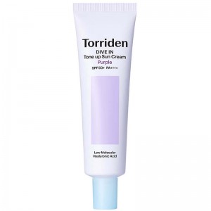 Тонирующий солнцезащитный крем Torriden Dive In Tone Up Sun Cream Purple SPF50+ PA++++ 60мл
