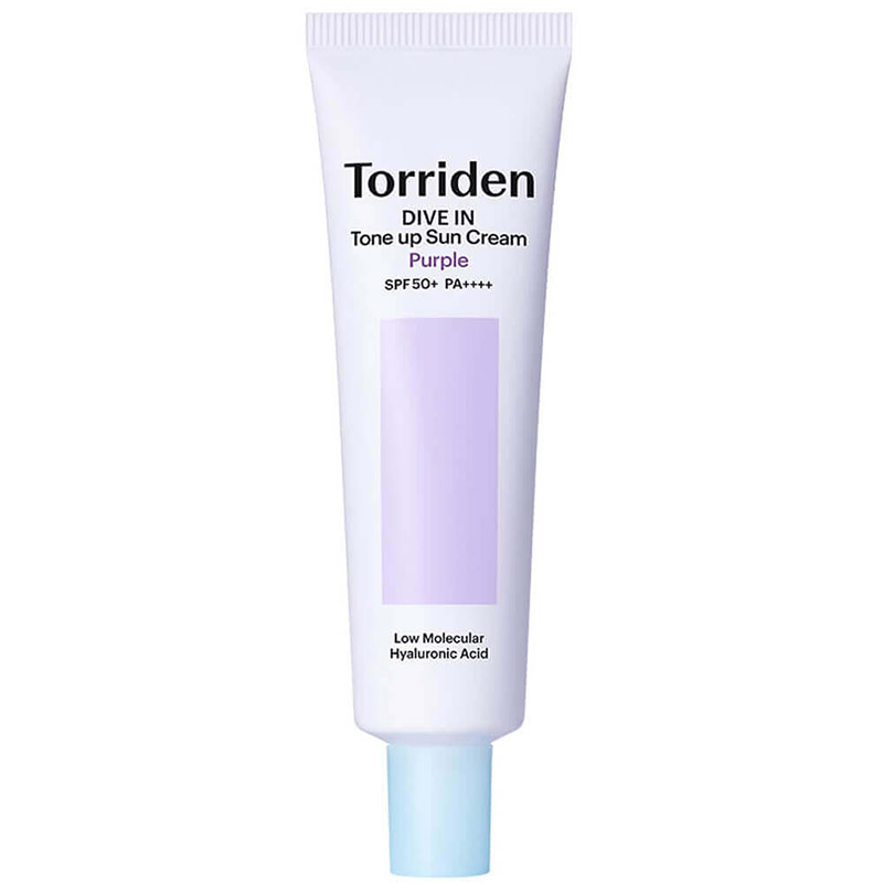 Тонирующий солнцезащитный крем Torriden Dive In Tone Up Sun Cream Purple SPF50+ PA++++ 60мл