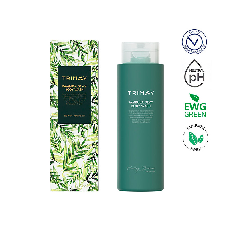 Увлажняющий гель для душа с бамбуком Trimay Healing Barrier Bambusa Dewy Body Wash 350мл