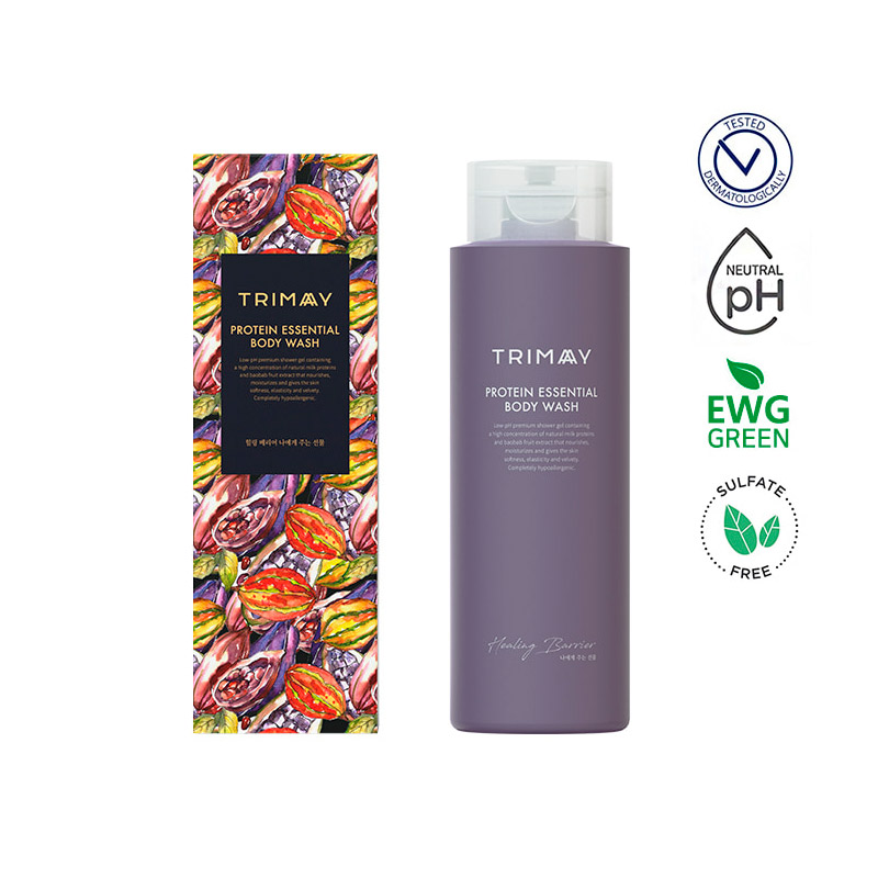 Питательный гель для душа Trimay Healing Barrier Protein Essential Body Wash 350мл