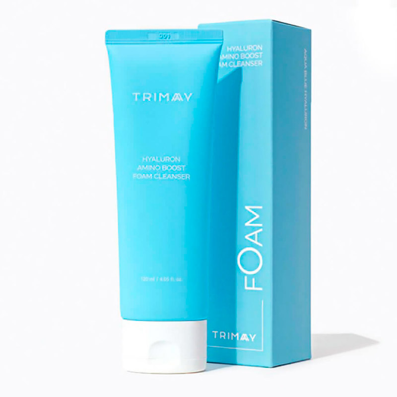 Очищающая пенка с гиалуроновой кислотой Trimay Hyaluron Amino Boost Foam Cleanser 120мл