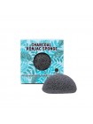Спонж конняку с древесным углем TRIMAY Charcoal Konjac Sponge 1 шт Спонж конняку с древесным углем TRIMAY Charcoal Konjac Sponge 1 шт