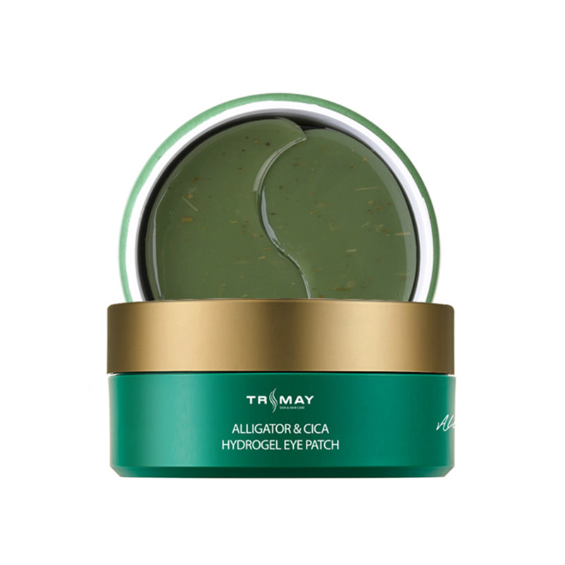 Гидрогелевые патчи с маслом крокодила TRIMAY Alligator Cica Hydrogel Eye Patch 60 шт