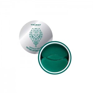 Гидрогелевые лифтинг-патчи со змеиным пептидом TRIMAY Emerald Syn-Ake Peptide Lifting Eye Patch - 90 шт