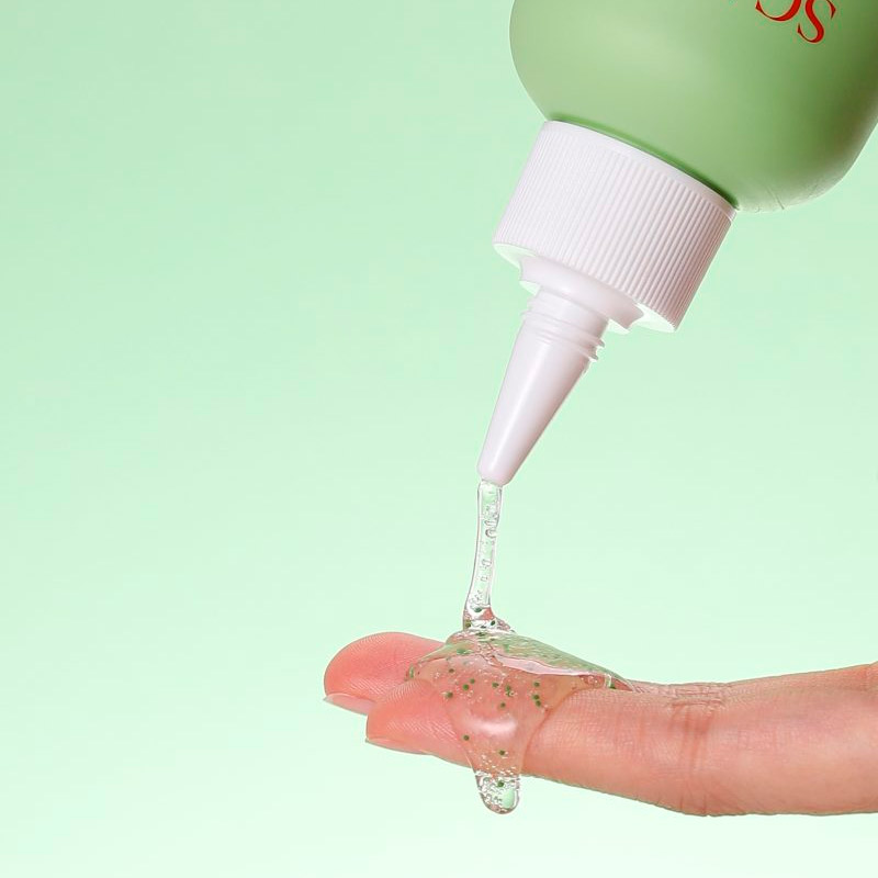 Пилинг для кожи головы с яблочным уксусом TRIMAY Green Capsule Apple Vinegar Scalp Scaler 180 мл