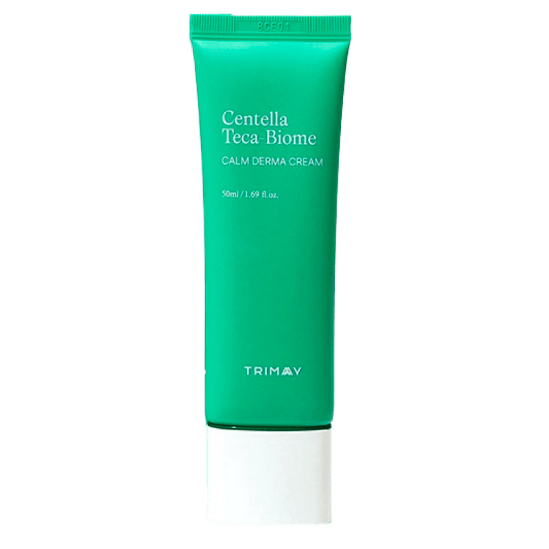 Успокаивающий крем для лица с центеллой Trimay Centella Teca-Biome Calm Derma Cream 50мл Успокаивающий крем для лица с центеллой Trimay Centella Teca-Biome Calm Derma Cream 50мл