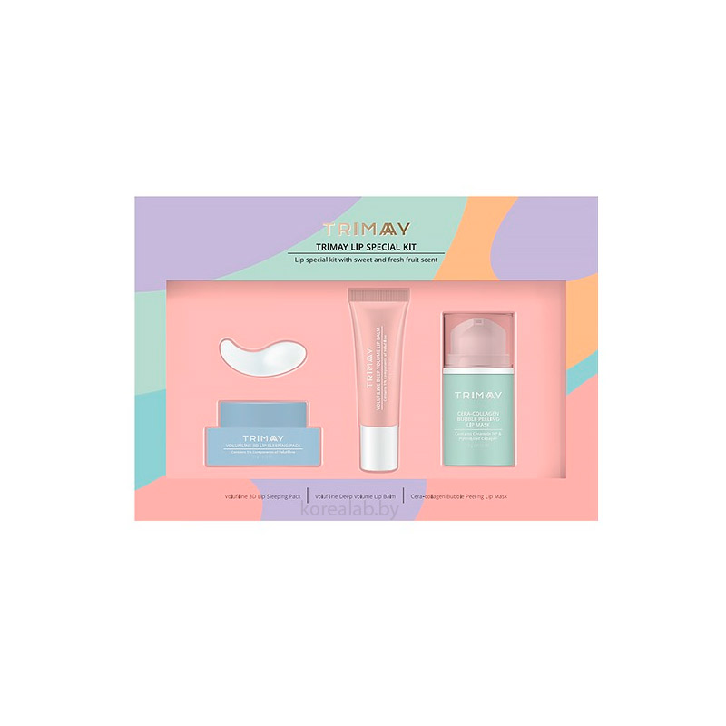 Трехступенчатый набор для губ TRIMAY Lip Special Kit