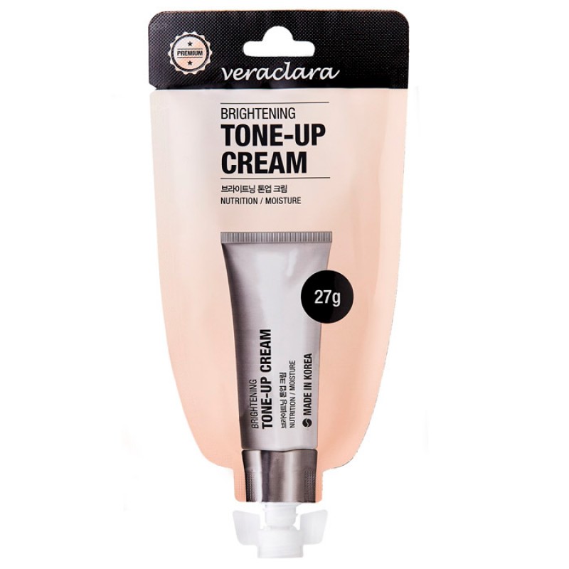 Тональный крем для сияния кожи VERACLARA Brightening Tone-Up Cream - 27 гр Тональный крем для сияния кожи VERACLARA Brightening Tone-Up Cream - 27 гр