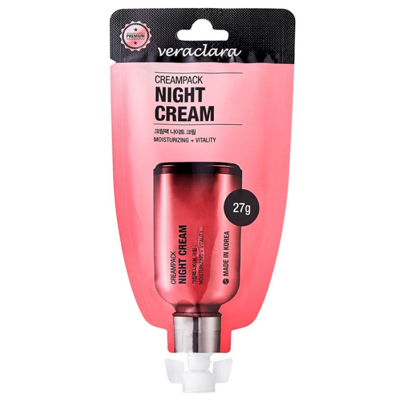 Ночной крем с коллагеном VERACLARA Creampack Night Cream - 27 гр Ночной крем с коллагеном VERACLARA Creampack Night Cream - 27 гр