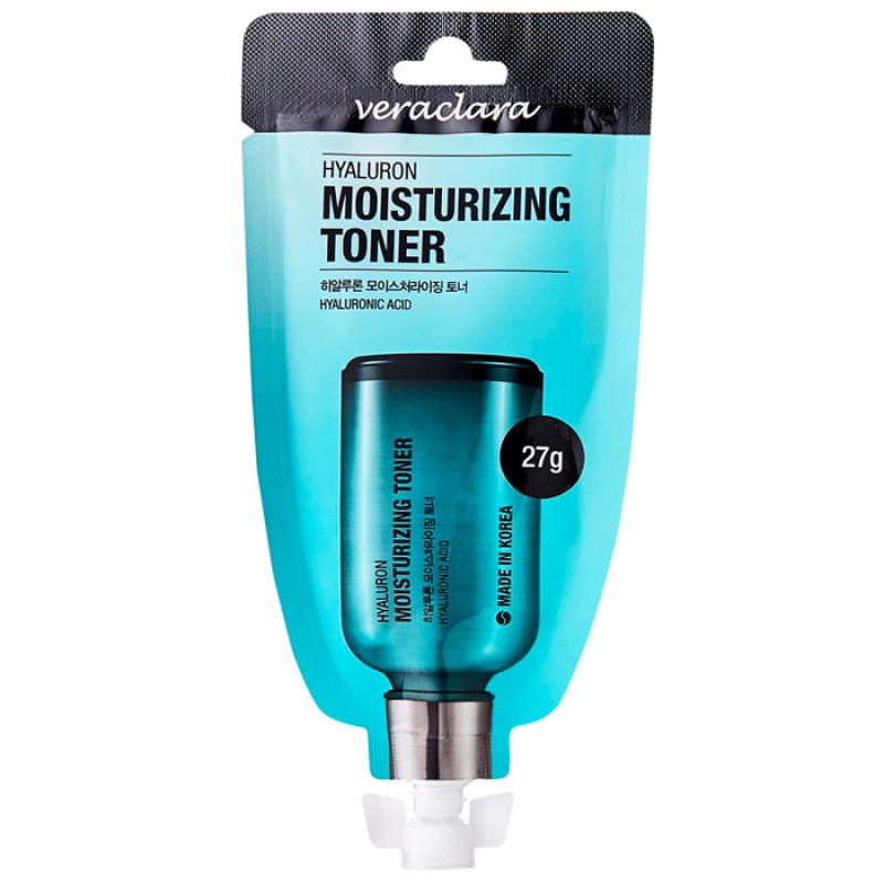 Тонер для лица увлажняющий VERACLARA Hyaluron Moisturizing Toner - 27 гр Тонер для лица увлажняющий VERACLARA Hyaluron Moisturizing Toner - 27 гр
