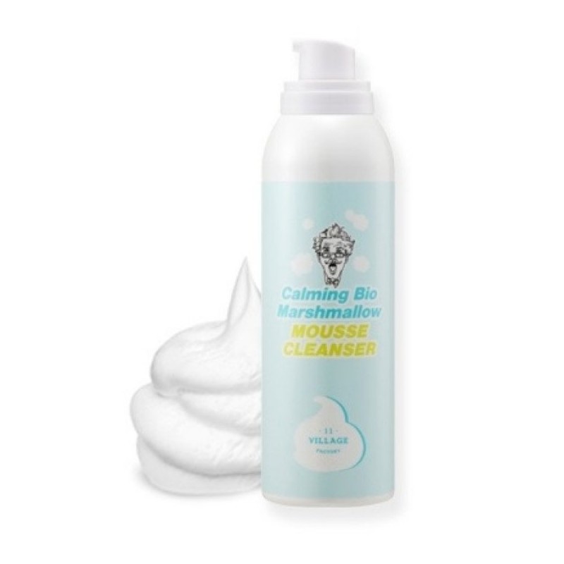 Очищающий мусс для чувствительной кожи VILLAGE 11 FACTORY Calming Bio Marshmallow Mousse Cleanser - 150 мл