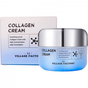 Увлажняющий крем с коллагеном VILLAGE 11 FACTORY Collagen Cream - 50 мл