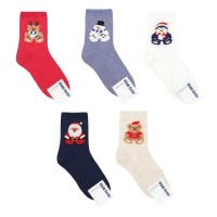 Носки коллекция "Рождество" РИСУНОК КРУПНЫЙ Vivid Color - 1 пара