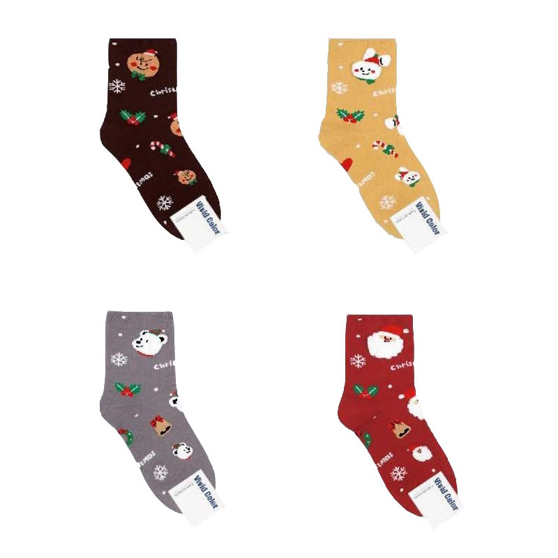 Носки коллекция "Рождество" РИСУНОК МЕЛКИЙ Vivid Color - 1 пара Носки коллекция "Рождество" РИСУНОК МЕЛКИЙ Vivid Color - 1 пара