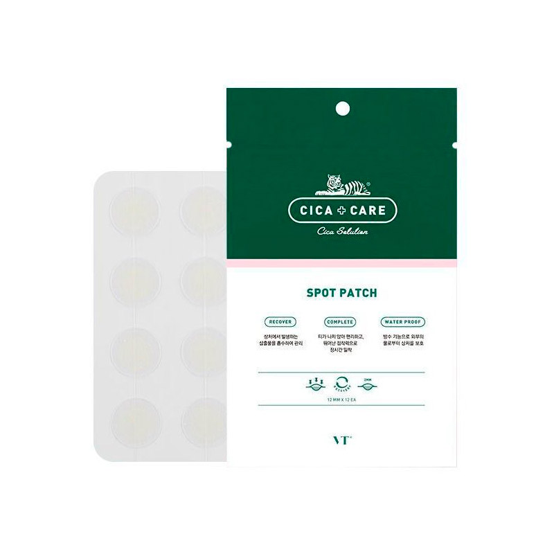 Патчи от воспалений VT Cosmetics Cica Spot Patch 12 шт