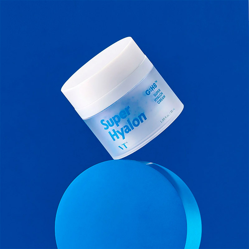Интенсивно увлажняющий крем-гель для чувствительной кожи VT Cosmetics Super Hyalon Cream 55 мл