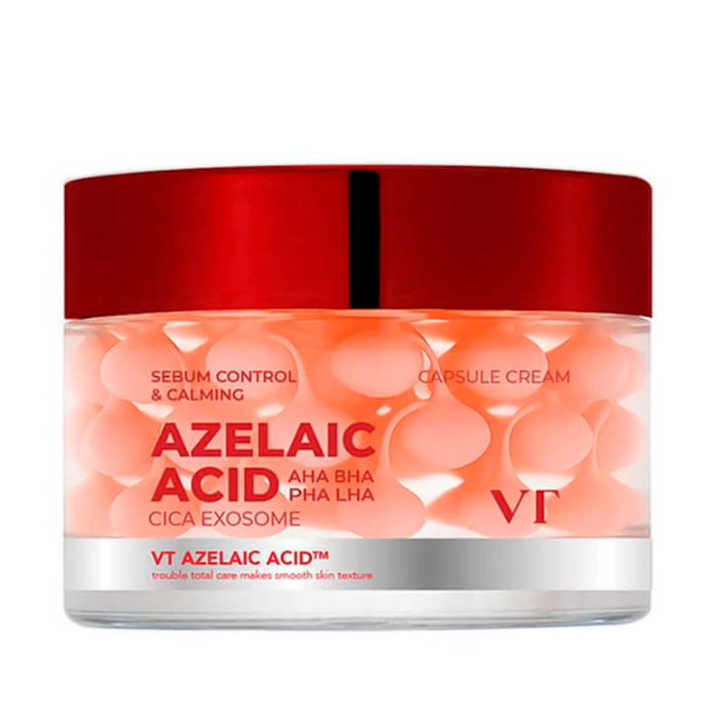 Себорегулирующий капсульный крем с азелаиновой кислотой VT Cosmetics Azelaic Acid Care Capsule Cream 50 мл