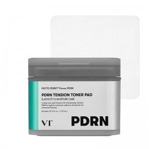 Тонер-пэды с ПДРН для сияния кожи VT Cosmetics PDRN Tension Toner Pad 60шт