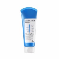 Пенка для умывания WELCOS IOU Super Aqua Moist Cleansing Foam 150мл
