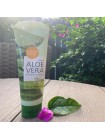 Успокаивающая пенка с алоэ для умывания WELCOS Kwailnara Aloevera Moisture Real Cleansing Foam 150 мл
