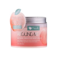 Крем-смузи для тела с экстрактом персика Welcos Around Me Natural Body Smoothie Cream 300мл