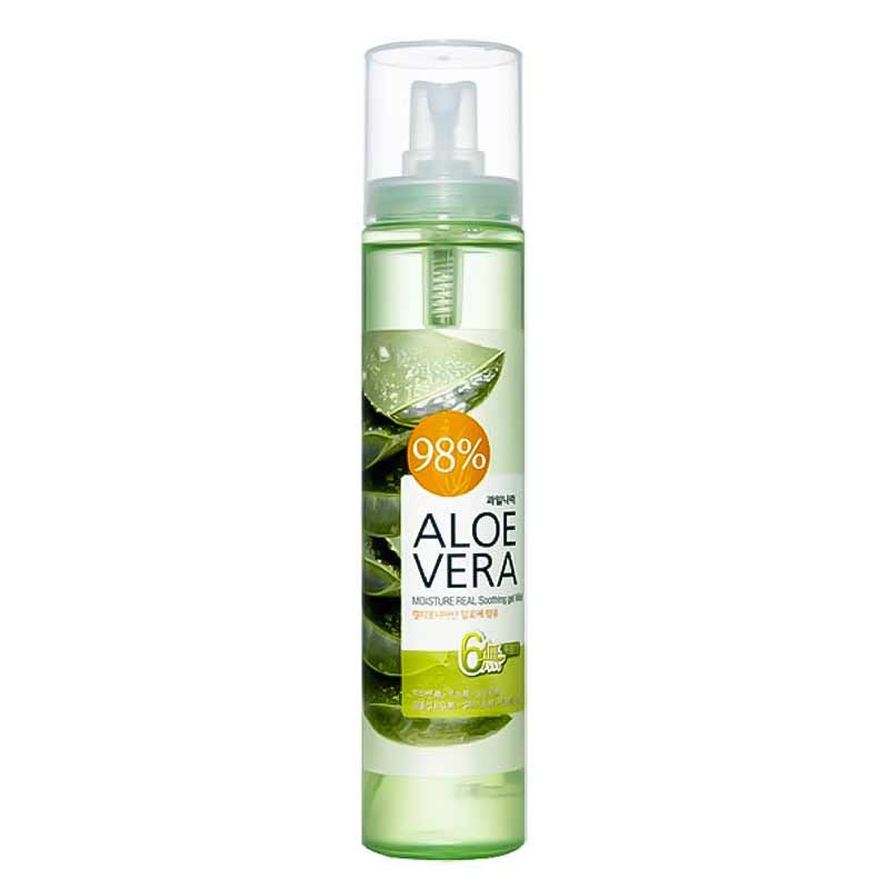 Мист для лица и тела увлажняющий Welcos Kwailnara Aloe Vera Moisture Real Soothing Gel Mist 125мл