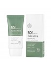 Солнцезащитный крем для лица с алоэ Welcos Kwailnara Moisture Real Soothing Sun Cream SPF50+ PA++++ 50мл