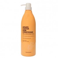 Кондиционер для волос с касторовым и аргановым маслом Welcos Kwailnara Argan Castor Hair Conditioner 950мл
