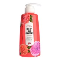 Кондиционер для волос с розой WELCOS Rose Around me Rose Hip Hair Conditioner 500 мл