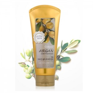 Маска для волос с маслом арганы и золотом WELCOS Confume Argan Gold Treatment 200 мл