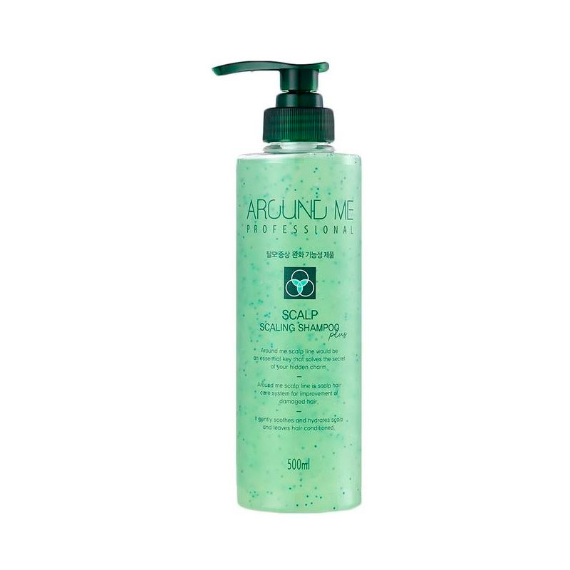 Шампунь-скраб для волос Welcos Around Me Scalp Scaling Shampoo 500мл  