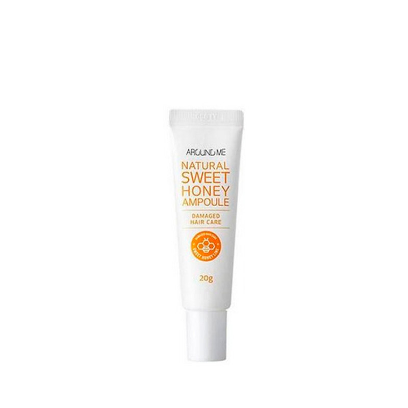 Сыворотка для поврежденных волос Welcos Around Me Natural Sweet Honey Hair Ampoule 20мл