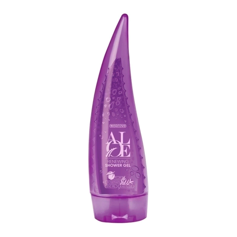 Обновляющий гель для душа WEPROVE Renewing Aloe Shower Gel Plum Rosemary 250 мл