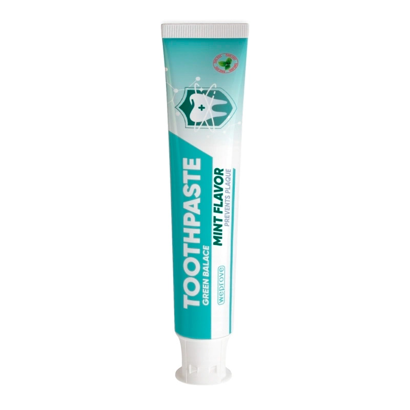 Мятная гелевая зубная паста WEPROVE Green Balance Mint Toothpaste 100мл