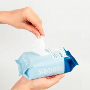 Мицеллярные салфетки с гиалуроновой кислотой WEPROVE Hyaluronic Acid Seaweed Micellar Tissues 30 шт