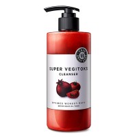 Осветляющая детокс пенка WONDER BATH Super Vegitoks Cleanser Red 200/300 мл